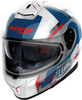 Nolan N80-8 Wanted N-Com,  integral helmet,  color: White/Blue/Red,  size: XS