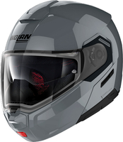 Nolan N90-3 Classic N-Com,  flip-up helmet,  color: Grey,  size: S
