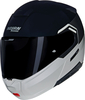 Nolan N90-3 Verniciatura Speciale 343,  flip up helmet,  color: White/Black/Dark Grey,  size: XL