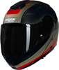 Nolan X-1005 Ultra Carbon Gran Tour 347,  flip up helmet,  color: Black/Beige/Red,  size: XL