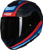 Nolan X-1005 Ultra Carbon Gran Tour 348,  flip up helmet,  color: Black/Red/Blue,  size: XS