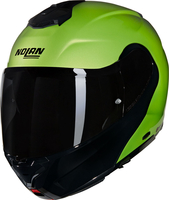 Nolan X-1005 Ultra Carbon Mivedi 329,  flip up helmet,  color: Light Green/Black,  size: XL