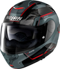 Nolan X-1005 Ultra Carbon Undercover N-Com,  flip-up helmet,  color: Black/Grey/Red,  size: L