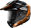 Nolan X-552 Ultra Carbon Dinamo N-Com,  enduro helmet,  color: Black/Grey/Orange,  size: S