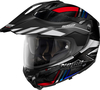 Nolan X-552 Ultra Carbon Wingsuit N-Com,  enduro helmet,  color: Matt Black/Grey/Red,  size: XL