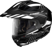 Nolan X-552 Ultra Carbon Wingsuit N-Com,  enduro helmet,  color: Matt Black/Grey/White,  size: M