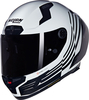 Nolan X-804 RS Ultra Carbon Ala 344,  full face helmet,  color: White/Black,  size: XS