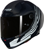 Nolan X-804 RS Ultra Carbon Ala 345,  full face helmet,  color: Black/White,  size: XS