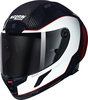 Nolan X-804 RS Ultra Carbon Asso Di Picche 343,  full face helmet,  color: Black/White/Red,  size: XL