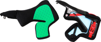 Nolan X-804 RS Ultra Carbon,  cheek pads,  color: Green,  size: XS-S