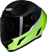 Nolan X-804 RS Ultra Carbon D.O.C. 347,  full face helmet,  color: Neon-Green/Black/Grey,  size: XL