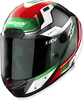 Nolan X-804 RS Ultra Carbon Maven,  integral helmet,  color: Black/Red/White/Green,  size: XL