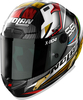 Nolan X-804 RS Ultra Carbon SBK,  integral helmet,  color: Black/Grey/Gold/Red,  size: XS