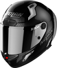 Nolan X-804 RS Ultra Carbon Silver Edition,  full face helmet,  color: Black/Dark Grey Silver-Mirrored,  size: XL