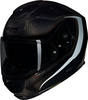 Nolan X-903 Ultra Carbon Intrigo 346,  full face helmet,  color: Black/Light Grey,  size: XL