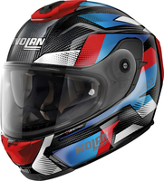 Nolan X-903 Ultra Carbon Ultra Highspeed N-Com,  integral helmet,  color: Black/Red/White/Blue,  size: S