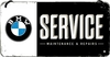 Nostalgic Art BMW - Service,  decorative sign