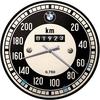 Nostalgic Art BMW - Tachometer,  wall clock
