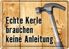 Nostalgic Art Echte Kerle...,  metal postcard