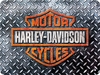 Nostalgic Art Harley-Davidson - Diamond Plate,  tin sign