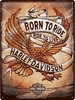 Nostalgic Art Harley Davidson - Born to Ride,  tin sign