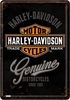 Nostalgic Art Harley-Davidson - Genuine Logo,  tin sign
