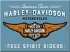 Nostalgic Art Harley-Davidson - Logo Blue,  magnet