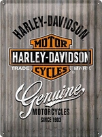 Nostalgic Art Harley-Davidson - Metal Wall,  tin sign
