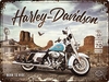 Nostalgic Art Harley-Davidson - Route 66,  tin sign