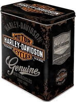 Nostalgic Art Harley-Davidson Genuine Logo,  tin box L