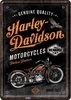 Nostalgic Art Harley-Davidson Timeless Tradition,  metal postcard