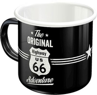 Nostalgic Art Highway 66 The Original Adventure,  enamel mug