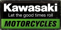 Nostalgic Art Kawasaki - Motorcycles,  tin sign