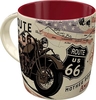 Nostalgic Art Route 66 Bike Map,  cup