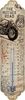 Nostalgic Art Route 66 Bike Map,  thermometer