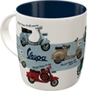 Nostalgic Art Vespa - Model Chart,  cup