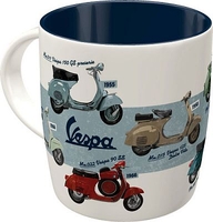 Nostalgic Art Vespa - Model Chart,  cup