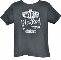 Oily Rag Clothing Hot Rod Garage,  t-shirt