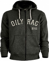 Oily Rag Clothing Registered Trademark,  zip hoodie
