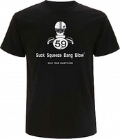 Oily Rag Clothing Vintage Suck Squeeze Bang Blow,  t-shirt
