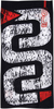 OJ Multiplo,  multifunctional headwear,  color: Black/White/Red,  size: One Size