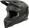 ONeal 1SRS Solid S25,  motocross helmet,  color: Matt Black/Grey,  size: M