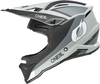 ONeal 1SRS Stream,  motocross helmet,  color: Matt Black/Light Grey/White,  size: L