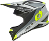 ONeal 1SRS Stream,  motocross helmet kids,  color: Matt Black/Grey/Neon-Yellow,  size: XL