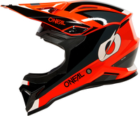 ONeal 1SRS Stream,  motocross helmet kids,  color: Matt Black/Red/White,  size: L
