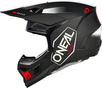 ONeal 3SRS Hexx,  motocross helmet,  color: Matt Black/White/Red,  size: L