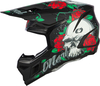 ONeal 3SRS Melancia,  motocross helmet,  color: Matt Black/Green/Red,  size: XL