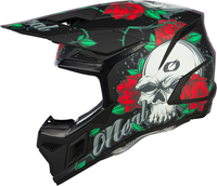 ONeal 3SRS Melancia,  motocross helmet,  color: Matt Black/Green/Red,  size: XL