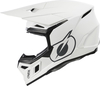 ONeal 3SRS Solid,  motocross helmet,  color: Matt-White,  size: XXL