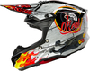 ONeal 5SRS HR,  motocross helmet,  color: Light Grey/Black/Red/Yellow,  size: XS